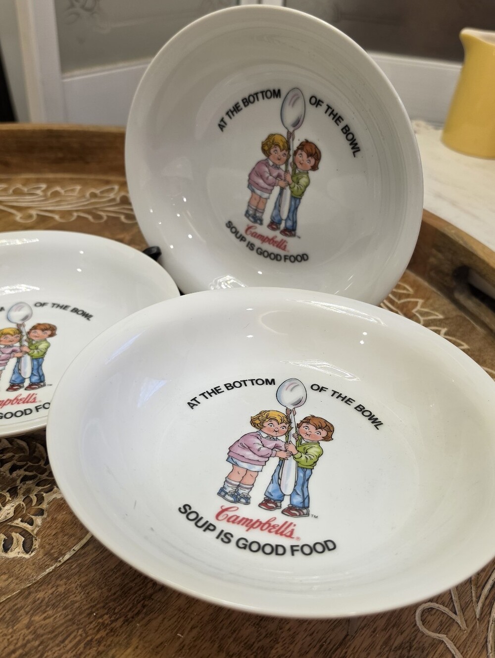 Vtg Campbell’s Kids Soup Bowl Anchor Dinnerware Porcelain Japan 16oz